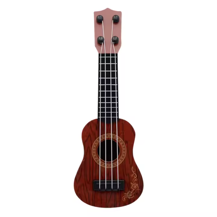 Ukelele Clásico Para Niños Guitarra De Juguete Ligera Ajustable Para Educación Temprana Regalos De Fiestas Para Niños - 1