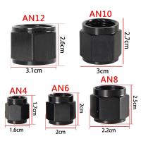Plug De Aluminio Para Tubería De Combustible Y Aceite AN4 AN6 AN8 AN10 AN12 Cabezal Hexagonal Giratorio Bloqueador De Salida - details 0