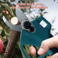 tijeras de podar eléctricas sin escobillas, 25mm,  herramienta de poda de ramas de arbustos y huerto para batería de 18V - details 4