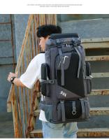 Mochila impermeable para senderismo y senderismo, mochila para acampar, bolsas deportivas de viaje de gran capacidad, bolsa de senderismo para hombres y mujeres Bolsa deportiva de ocio de 90L. - details 1