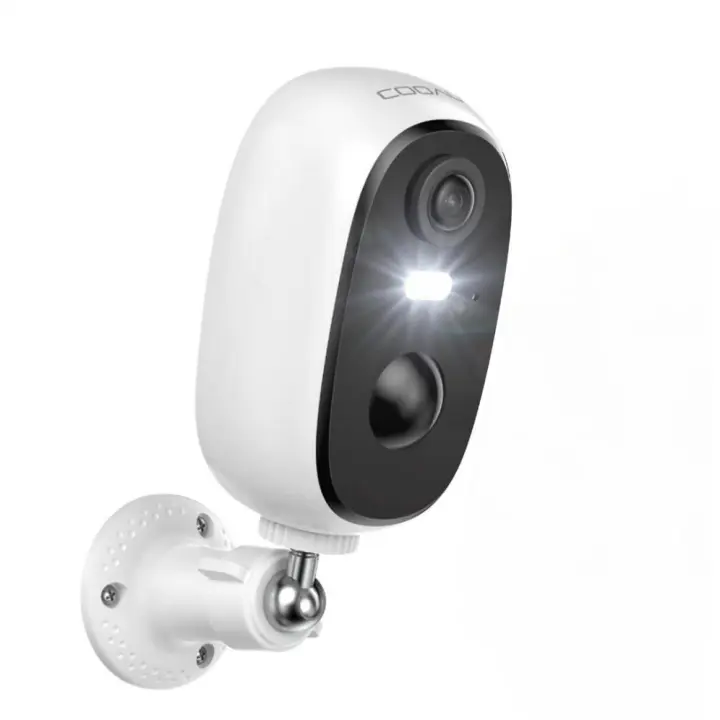 COOAU Cámara de Seguridad Exterior 2K Inalámbrica Wifi 3MP con Visión Nocturna a Color y Detección de Movimiento AI - IP65, Sd/nube - 1