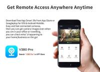 Cámara de vigilancia con bombilla E27, dispositivo con doble lente, WiFi, 8MP, PTZ, seguimiento humano por Ia, visión nocturna a Color, Audio bidireccional, Smart Cam CCTV - details 8