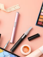 Afeitadora Eléctrica Para Cejas Y Rostro Mini Trimmer De Pelo Desplomador De Labios Cuerpo Brazos Y Piernas Material PP Tamaño SY - details 3