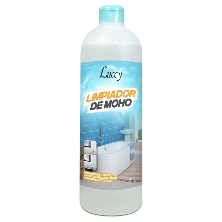 Limpia Moho y Manchas de Humedad  Producto Antimoho para Pared, Baño, Ventanas, Armarios, Superficies - 1