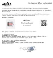 ABRILA Estufa Elect.cuarzo Zorita 800w Blanco 2pot.tacto Frio, Antivuelco, Asa 25x32,5x10,5cm Calidad Garantizada - details 0