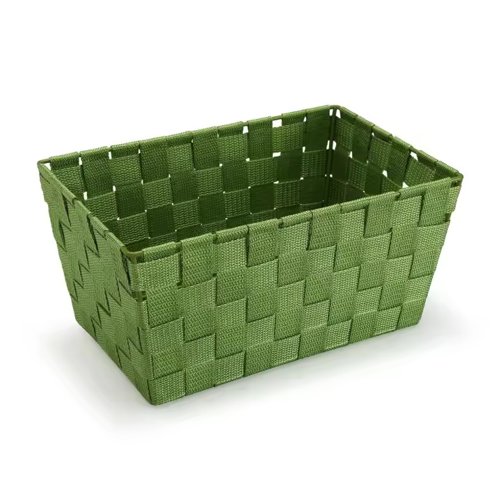 Cesta Versa Grande Verde oscuro Textil 20 x 15 x 30 cm - 1