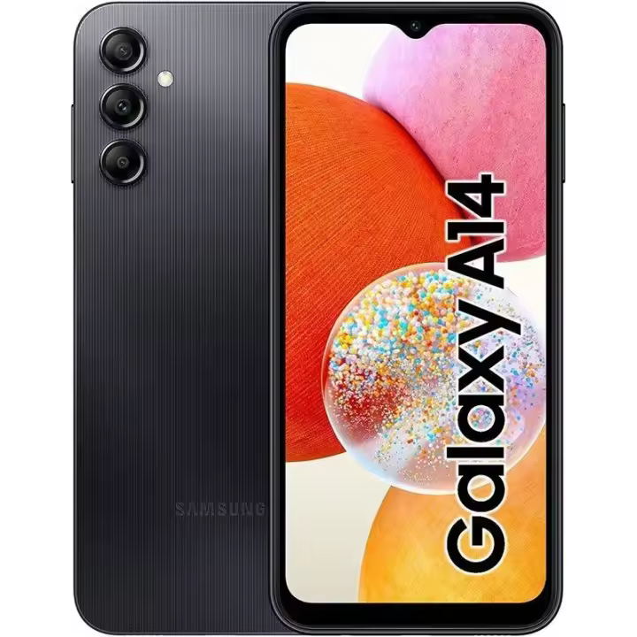 Samsung Galaxy A14 - Pantalla FHD+ 6.6'' - 64GB - Cámara Triple 50MP - Android 13 - 1