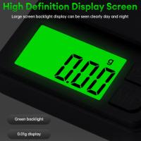 Báscula De Bolsillo Digital Precision 1000g X 0.1g Mini Para Viajes Almacenamiento De Alimentos Joyas En Gramos Y Onzas Con Pantalla LCD Retroiluminada - details 9