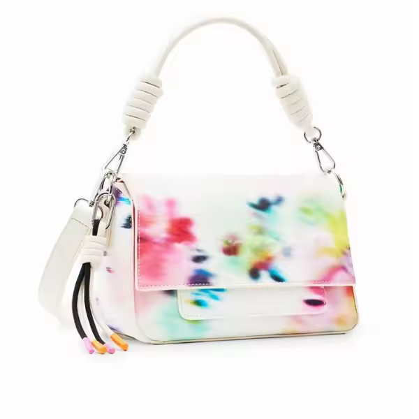 DESIGUAL - Bolso de Mano y Bandolera Mujer Bag Acidule Phuket Mini - Straight Flap Multicolor Pequeño  23SAXPA5 22x15x10cm - 1