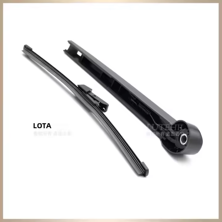 Kit De Limpiaparabrisas Trasero Para Ford Fiesta MK5 Hatchback 2002-2008 Plegable Con Cuchilla Y Brazo Material De Goma Natural - 1