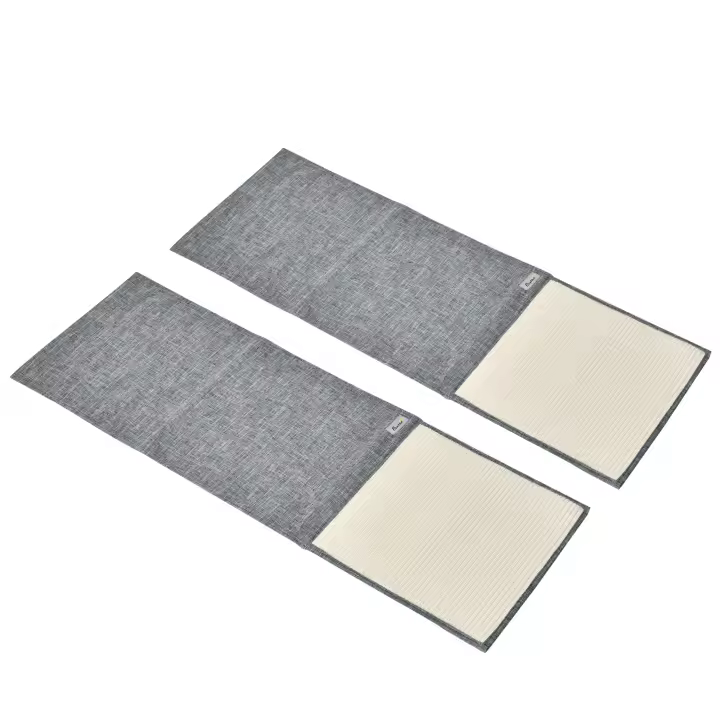 PawHut Juego de 2 alfombrillas rascadoras, protección contra arañazos, sofá, alfombrilla rascadora de sisal para gatos, sillones, sofá, alfombrillas rascadoras para gatos, gris, 130 x 45 x 0,3 cm - 1