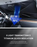 Cubierta De Parabrisas Para Coche Sunshade Plegable Para Tesla Model 3 Model Y 2023 Protección Solar Para Ventana Frontal - details 8