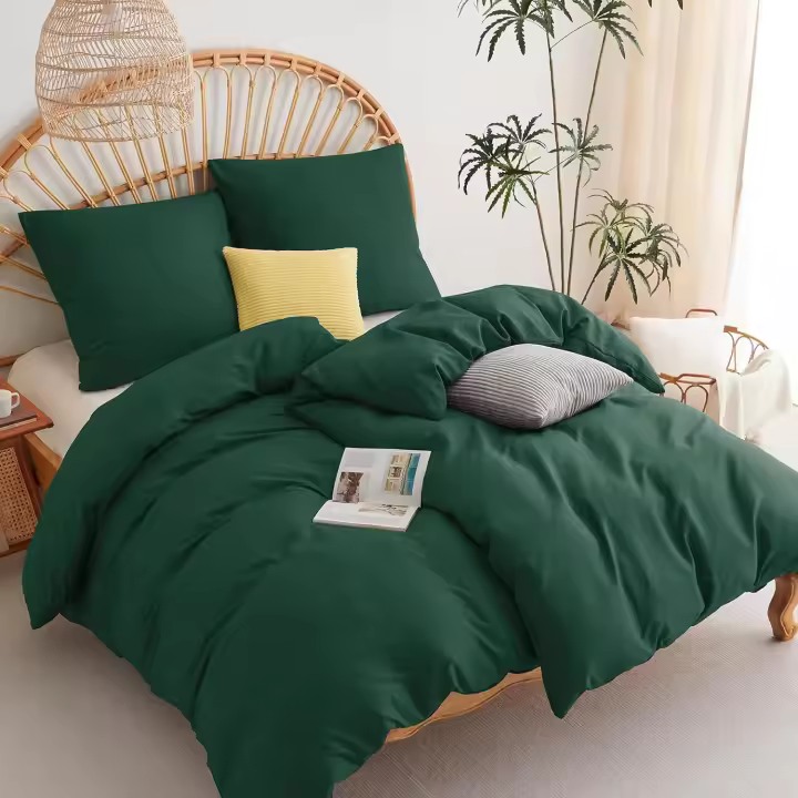 WAVVE Funda Nórdica 135x200 cm con 2 Fundas de Almohada 80x80 cm, Juego de Ropa de Cama Suave y Elegante - 1
