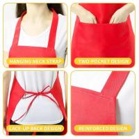 Delantal De Cocina Sin Mangas Con Bolsillo Para Chef Y Waiter Resistente a La Suciedad Para Hombres Y Mujeres Adecuado Para Cocinar Y Hornear - details 16