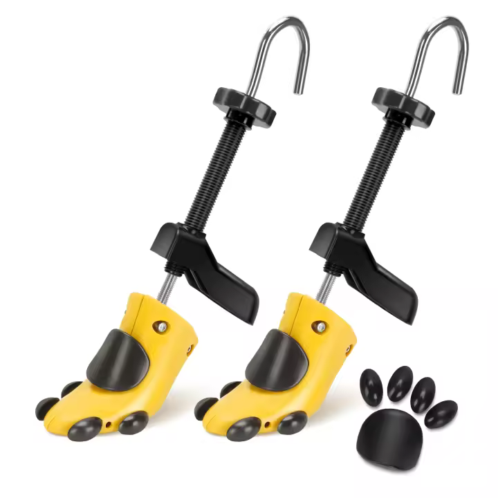 1 Par De Ajustables Expansores De Zapatos Plásticos Universales Para Hombres Y Mujeres Extensor De Zapatos Arbolitos De Calzado - 1