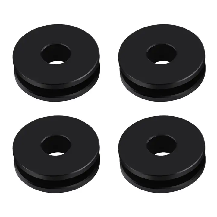 4pcs Aros De Viento Para Pantalla De Motocicleta Reemplazo Desmontable Para Heritage Softail Classic Y Road King Material POM Tamaño 25x7.5x8.5mm - 1