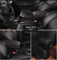 Soporte Central Para Honda Fit / Jazz 2015-2020 Caja De Almacenamiento Interior Con 3 USB Material PU Y Plástico ABS - details 10
