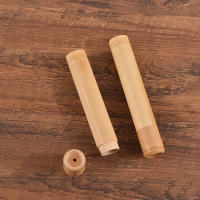 Estuche De Dientes De Bambú Natural Para Adultos 8.3 Pulgadas Accesorios De Cepillo De Dientes Ecológico Hecho a Mano Con Tubo De Bambú - details 0