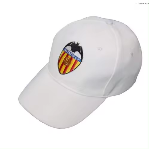Gorra Valencia CF Talla Adulto Naranja/blanca con Diseño Deportivo - 1