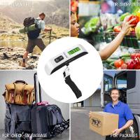 Báscula Digital Portátil Para Equipaje De 50kg/110lb Con Pantalla LCD Escala Electrónica De Bolsillo Para Viajes Y Equipaje - details 1