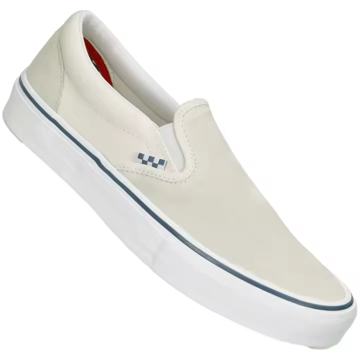 Zapatos Vans Skate Slip-On para hombre en color blanco - 1