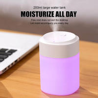 Humidificador Ultrasonido Mini 200ML Con Luz LED Y Diffusor De Aceites Esenciales Portátil Para Coche Purificador De Aire Generador De Néctar Anión - details 2