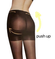 MEDIAS DE MUJER 40 DENS-pack de 2 medias de lycra muy resistente -panty de mujer -panty para vestir .medias PUSH UP, cintura reforzado con elastico confort. medias punta transparente.tallas unica .3 tonos para elegir. - details 3