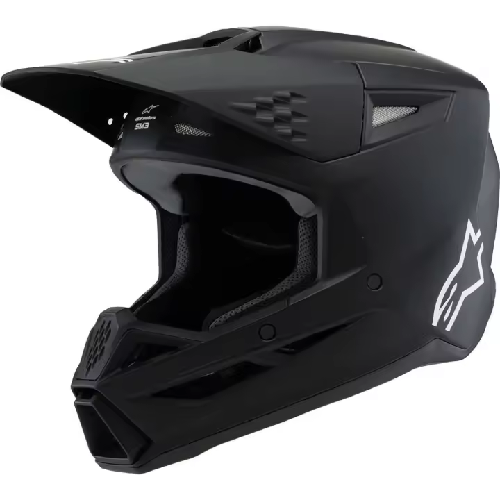 Alpinestars Casco Off-road Sm3 Solid Negro Niños - 1