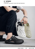 Nuevos Pantuflas Masaje Para Hombre 2025 Sandalias Casuales De Playa Comodidad Grande Tamaño 40-45 Plataforma Medio Tacón Invierno Interior Exterior - details 1