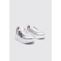 Wonders A-3622 Deportivas Con Cuña Mujer Plateado - details 0