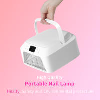 Lámpara UV Para Uñas 71 LEDs Con Espacio Amplio Secador De Uñas Con Almohadilla Para Manos Sensor Inteligente 72 W Profesional Para Manicura Y Pedicura - details 5