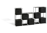 ESTANTERÍA BÁSICA EN FORMA DE CUBO  CON 3 COMPARTIMENTOS MIX N,MODUL MARCA 5 FIVE - details 2