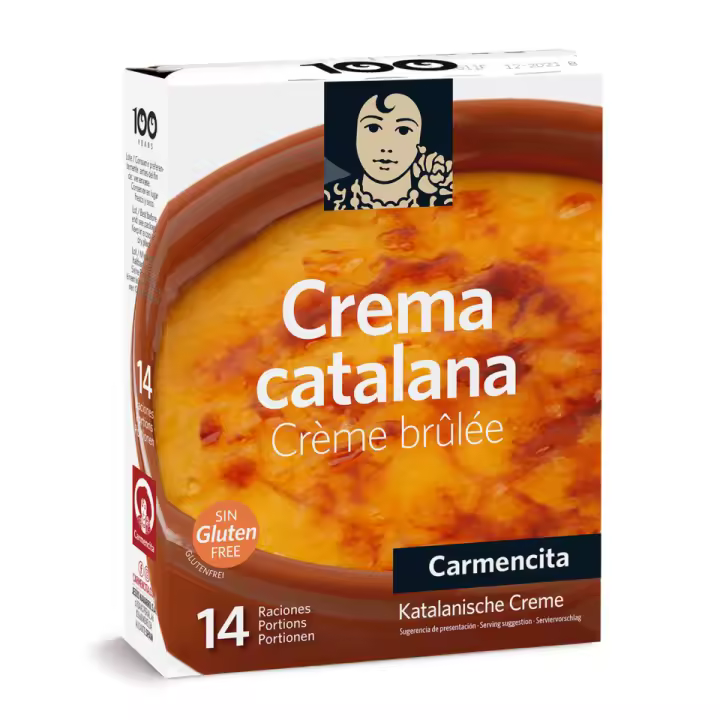 Crema Catalana Carmencita 56g: Delicioso preparado para postres caseros de fácil elaboración - 1