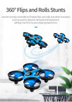 JJRC H36 1:20 Barco Control Remoto 3 Modos 2.4G Cuadricóptero Helicóptero UAV Dron Rc Con Luz Juguetes Para Niños Regalo Para Niños - details 3
