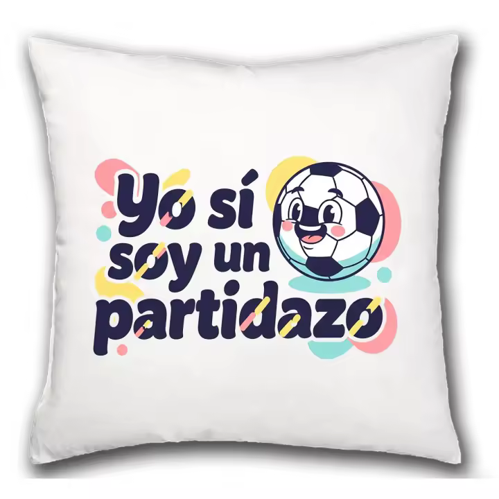 MERCHANDMANIA Cojín frase motivadora graciosa futbol cuerpo chiste hogar comodo cussion - 1
