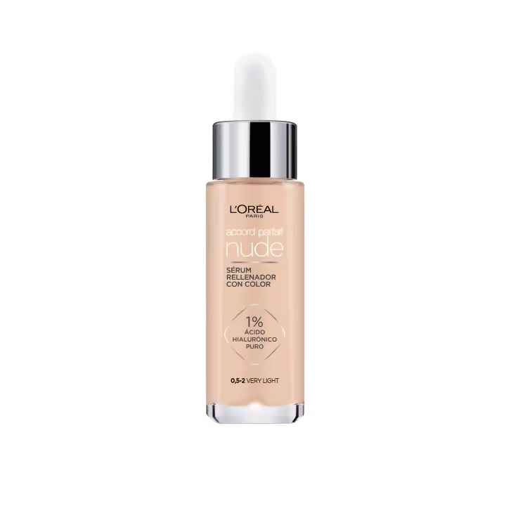 L'Oreal Paris | Sérum con Color Accord Parfait, cubre como una base y reafirma la piel en tan solo 1h. Ahora con ácido hialuronico microepidérmico - 1
