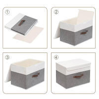 Caja de almacenamiento con Tapa, cajas de almacenamiento con Tapa - details 1