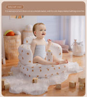 Sofá Inflable Para Bebés Infantil Asiento Multifuncional De PVC Para Baño Y Práctica De Sentarse Silla Portátil Para Niños - details 3