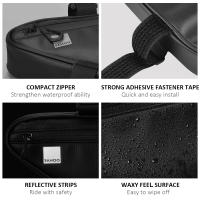 Bolsa De Marco Para Bicicleta SAHOO Impermeable Accesorios De Ciclismo Gran Capacidad Bolsa Triangular Frontal Para Tubo Inferior - details 5