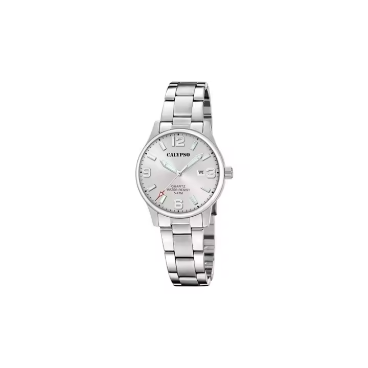 Reloj Calypso K5861/2 Mujer - Acero Inoxidable, 32mm, Plateado, Cuarzo - 1