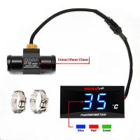 Medidor De Temperatura De Agua KOSO Para Motocicleta Universal LCD Digital Sensor Thermometer SAMCI Gauges De Medición - details 2