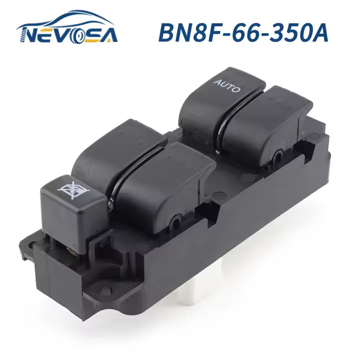 NEVOSA BN8F-66-350A Regulador De Ventanas Potencia Control De Interruptor Para Mazda 3 GS Frontal Izquierdo LHD 2004-2009 - 1