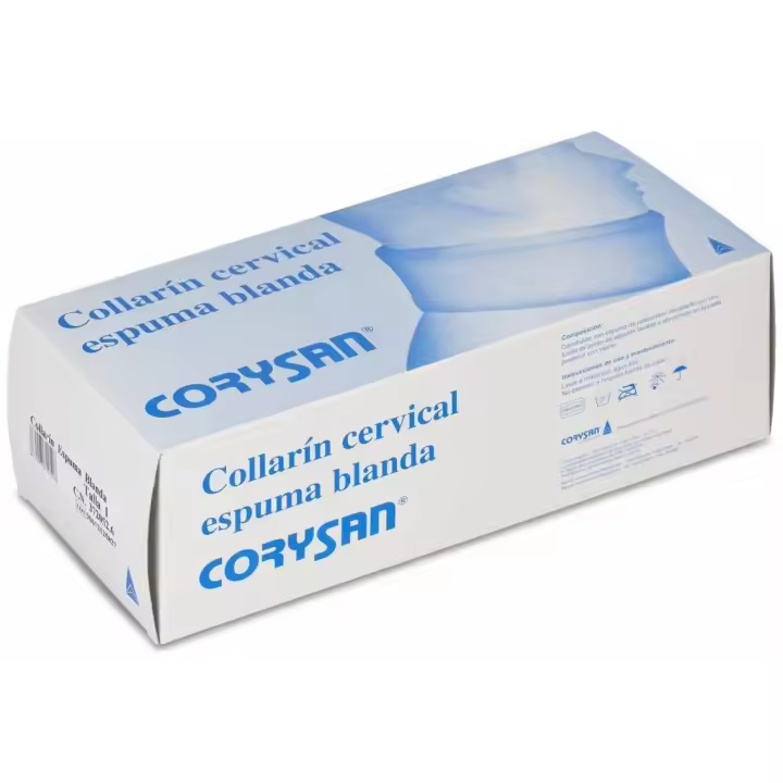 Corysan Collarín Cervical De Espuma Blanda Talla 3, 1 Ud - 1