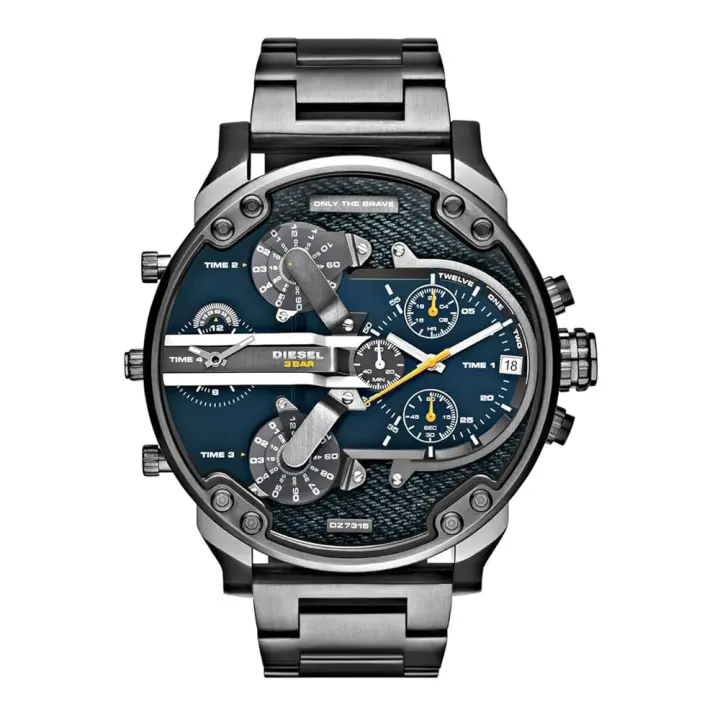 Reloj Diesel Para Hombres Analógico de Cuarzo Cronógrafo Modelo DZ7331, Esfera de 57MM - 1