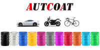 AUTCOAT 4Pcs/Set Cubiertas De Válvula De Neumático Aluminio Antipolvo Para Coche Cubiertas De Válvula De Rueda De Automóvil - details 0