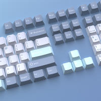Keycaps De PBT Perfiles Cherry Para Gaming Teclado Mecánico MX Switches Layout ISO Minimalista Para GMK87 AULA 75 126 Teclas - details 6