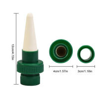 4pcs Dispositivos De Riego Para Plantas Automáticos Self Watering Spikes Estacas De Jardín Para Plantas En Macetas Ideal Para Vacaciones De Flores - details 10