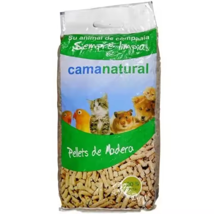 CamaNatural Pellets para Mascotas - 5 Kg y 15 Kg | Lecho Natural para tu Mascota - 1