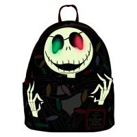 LOUNGEFLY MOCHILA Jack Skellington Lights Luces GITD  hombre mujer Pesadilla Antes de Navidad Nightmare before Christmas  Backpack brilla en la oscuridad - details 1