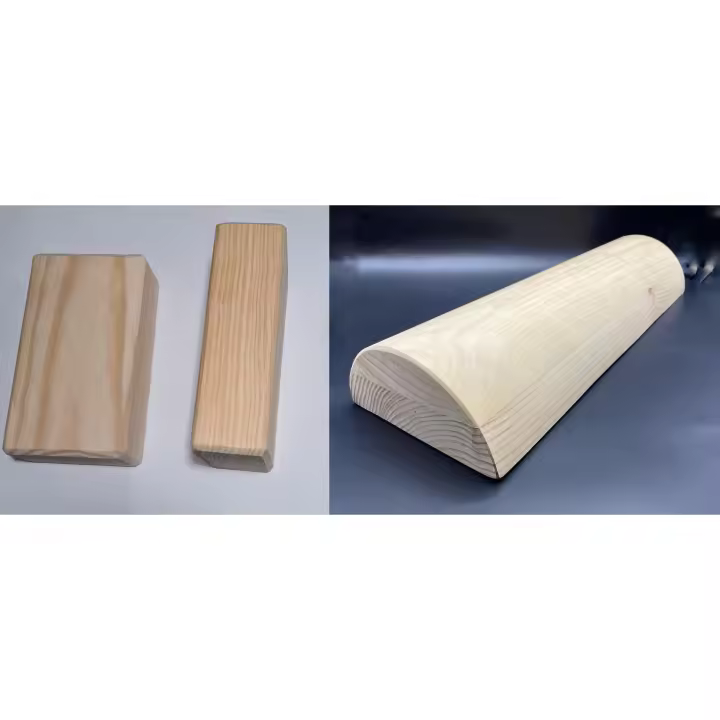 Tronco Talla L Propioceptivo Eutonía 5P Suelo Pélvico Madera + Bloques Yoga - 1